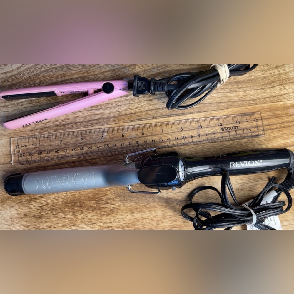 Pinkie Mini Hot Tools Flat Iron & Curling Iron
